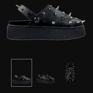 Strangecvlt Grave Spike - Black/Silver